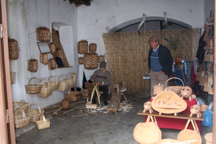 Cestaria em madeira de castanheiro