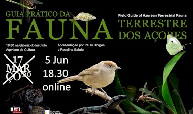 Intituto Açoreano da Cultura lança livro sobre a fauna terrestre dos Açores