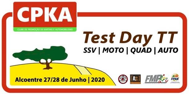 Inscrições abertas para o Test Day TT em Alcoentre