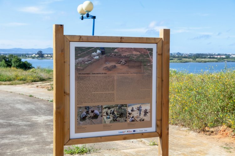 Pelos Trilhos de Portugal-Percurso dos Parques e Jardins, Moita