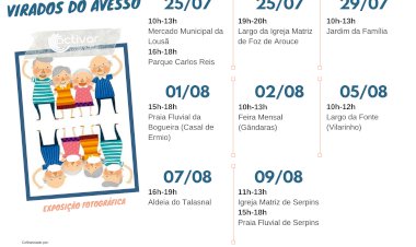 Exposição de fotografia “Virados do avesso” em mostra itenerante na Lousã