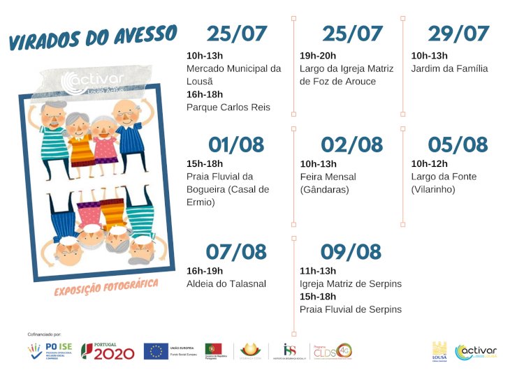 Exposição de fotografia “Virados do avesso” em mostra itenerante na Lousã