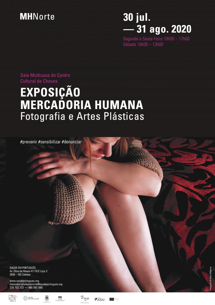 Exposição “Mercadoria Humana” retrata tráfico de Seres Humanos em Fotografia e Artes Plásticas