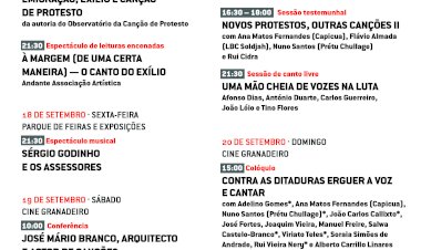Grândola recebe Encontro da Canção de Protesto dedicado a José Mário Branco e à temática do exílio