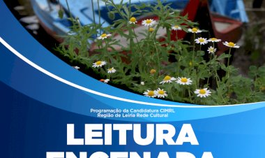 Leitura encenada junto ao Rio Liz