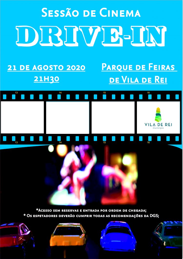 Parque de Feiras de Vila de Rei recebe sessão de Cinema Drive In