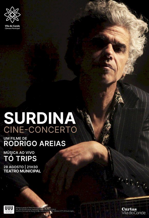 Cine-concerto “Surdina” com Tó Trips ao vivo