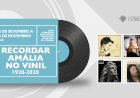 Coimbra recorda Amália no centenário do seu nascimento com mostra de capas de discos de vinil