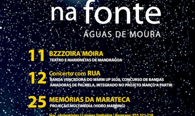 “Noites na Fonte” regressam a Águas de Moura em Setembro