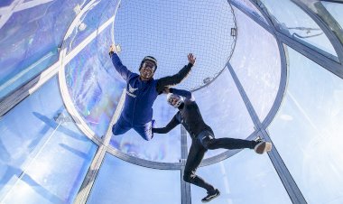 O 1º simulador vertical de skydiving em Portugal supera expectativas apesar do impacto da pandemia