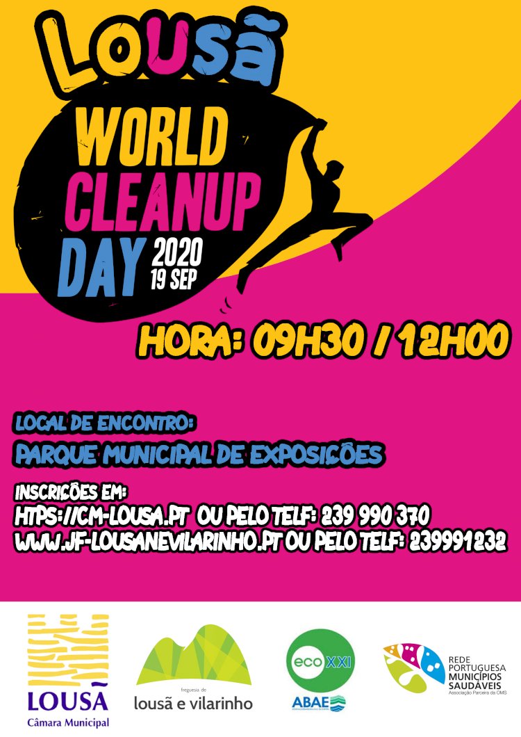 Lousã celebra o “World Cleanup Day”