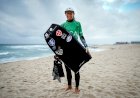 Joana Schenker campeã nacional  na Póvoa de Varzim...mas com um susto  (Circuito Nacional de Bodyboard Crédito Agrícola 2020)