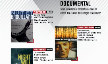 Grândola promove Mostra de Cinema Documental - 75 anos da libertação de Auschwitz