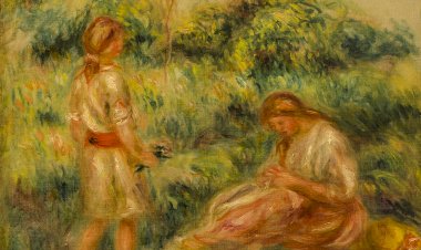 Exposição Mulheres. Entre Renoir e Amadeo apresentada em Algés