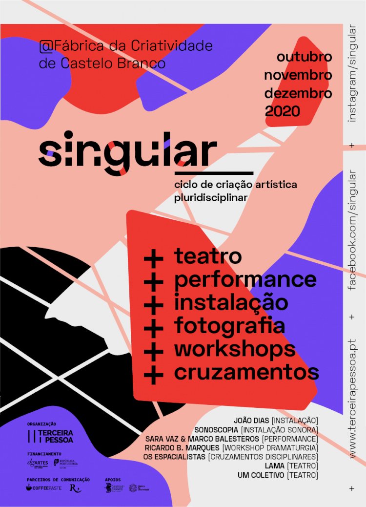 1ª edição do SINGULAR começa dia 19 de Outubro em Castelo Branco