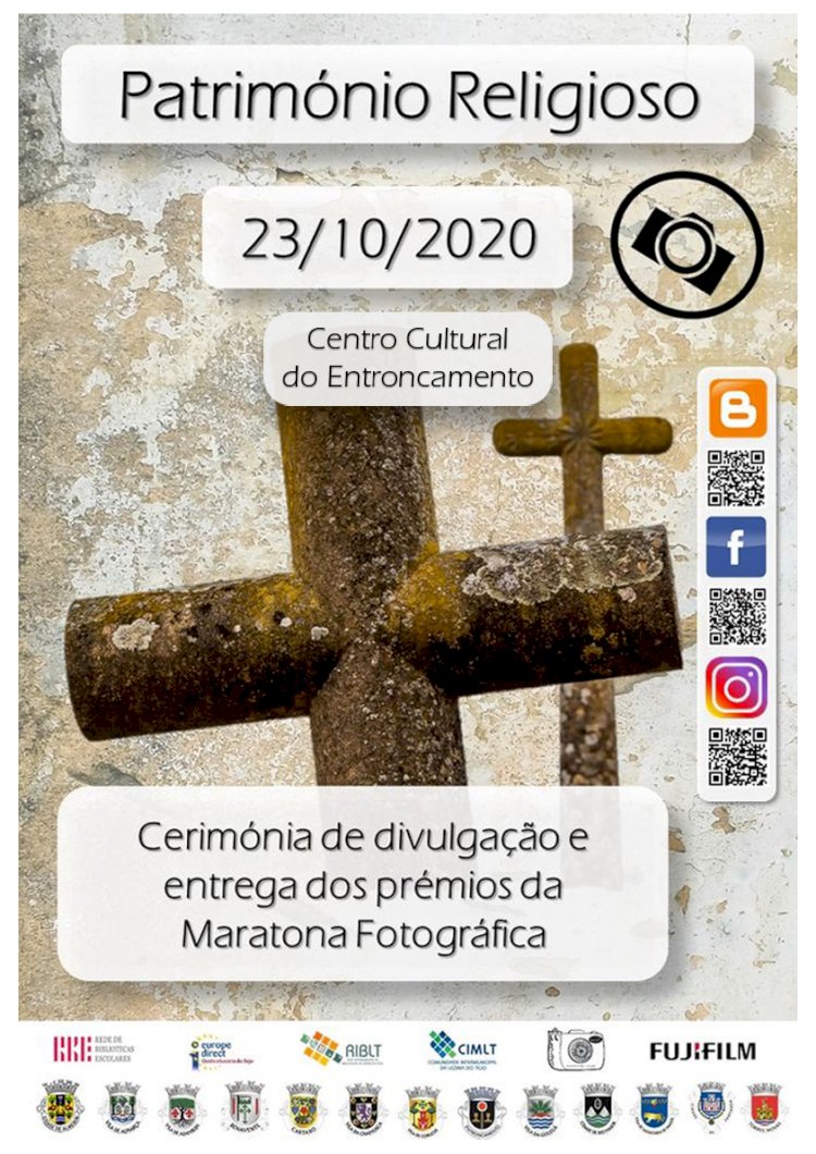 Entroncamento organiza entrega de prémios aos vencedores da Maratona fotográfica “Marcas na História – Património Religioso”