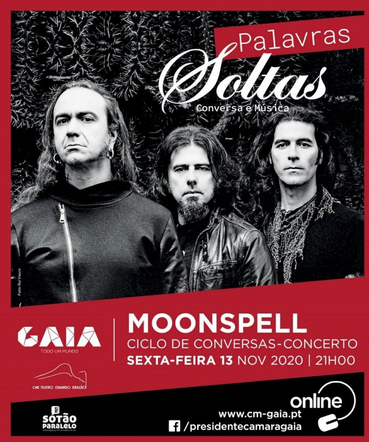 «Palavras Soltas» está de volta com Moonspell na próxima sexta-feira