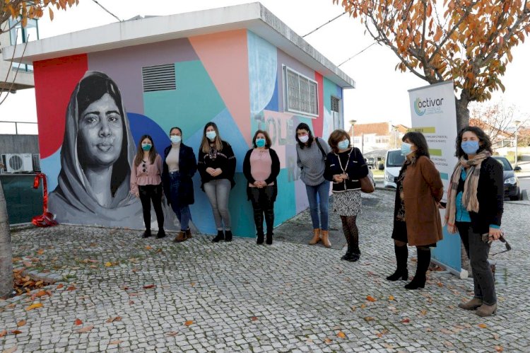 Dia Internacional da Tolerância assinalado com mural na Lousã.