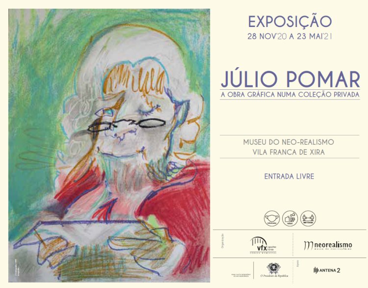 Júlio Pomar – A Obra Gráfica numa Coleção Privada para ver no Museu do Neo-Realismo, em Vila Franca de Xira