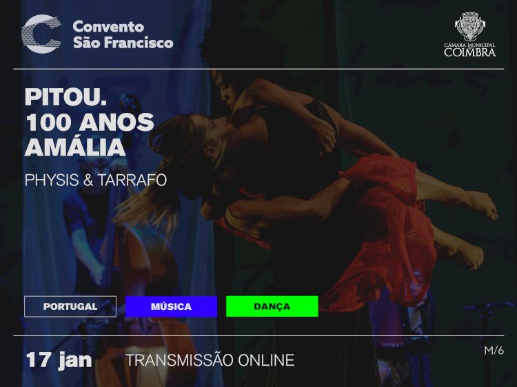 Transmissão online de homenagem a Amália abre programação de Coimbra dedicada à UE
