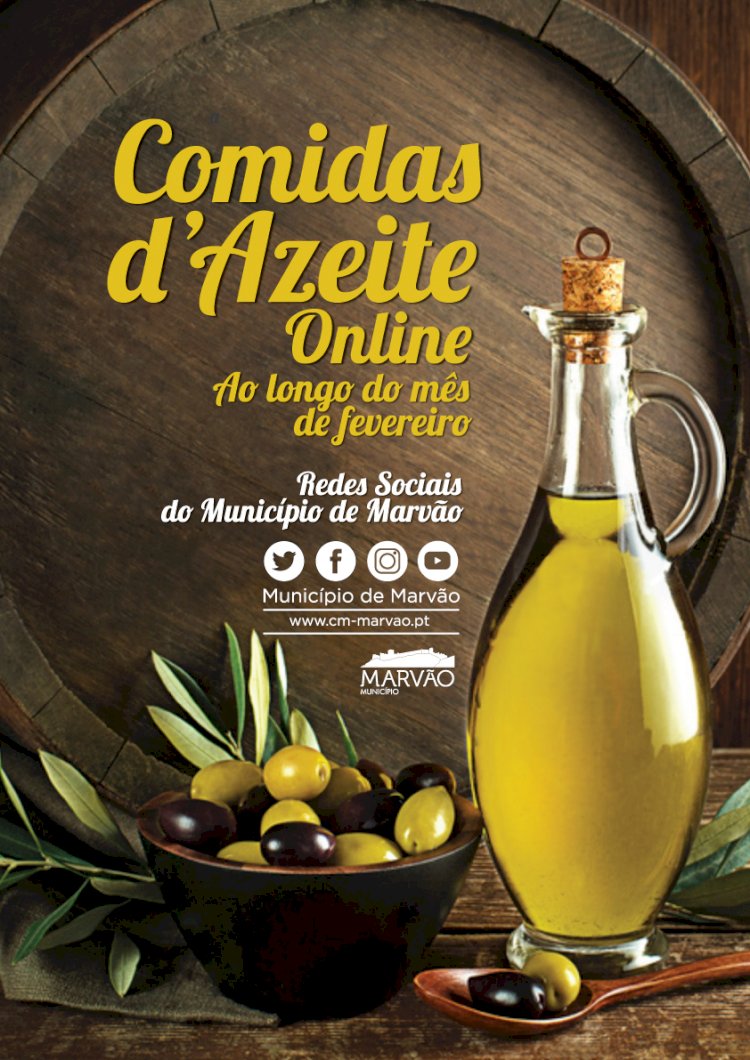 Município de Marvão promove “Comidas d’Azeite Online”