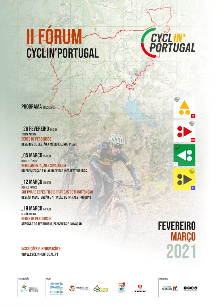 Edição online do Fórum Cyclin’Portugal em Fevereiro e Março