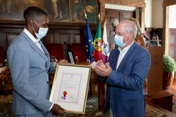 Pedro Pichardo recebe Medalha de Honra da Cidade  de Setúbal