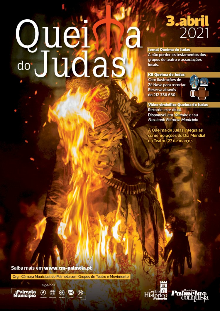 Município de Palmela e parceiros reinventam ritual da Queima do Judas