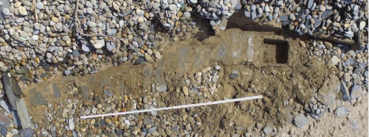 Município de Esposende estuda vestígios arqueológicos detetados na praia de Guilheta