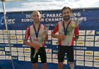 Bernardo Vieira e Telmo Pinão medalhados no Europeu de paraciclismo