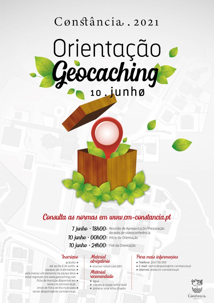 Orientação Geocaching em Constância no dia 10 de Junho