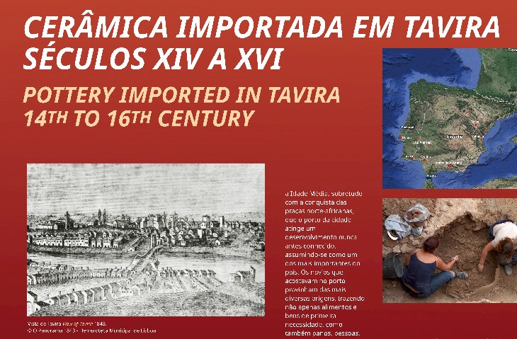Exposição “Cerâmicas importadas em Tavira. Séculos XIV e XVI”