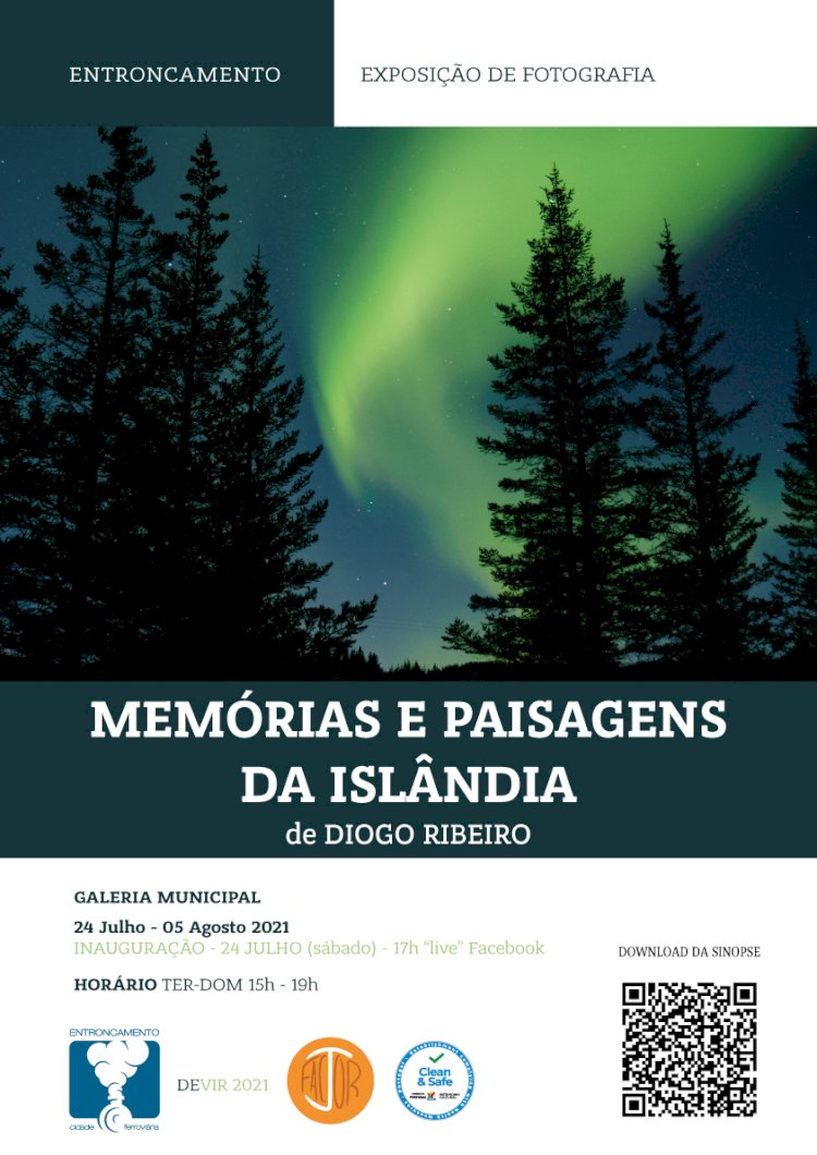 Entroncamento acolhe a Exposição de fotografia “Memórias e paisagens da Islândia” de Diogo Ribeiro