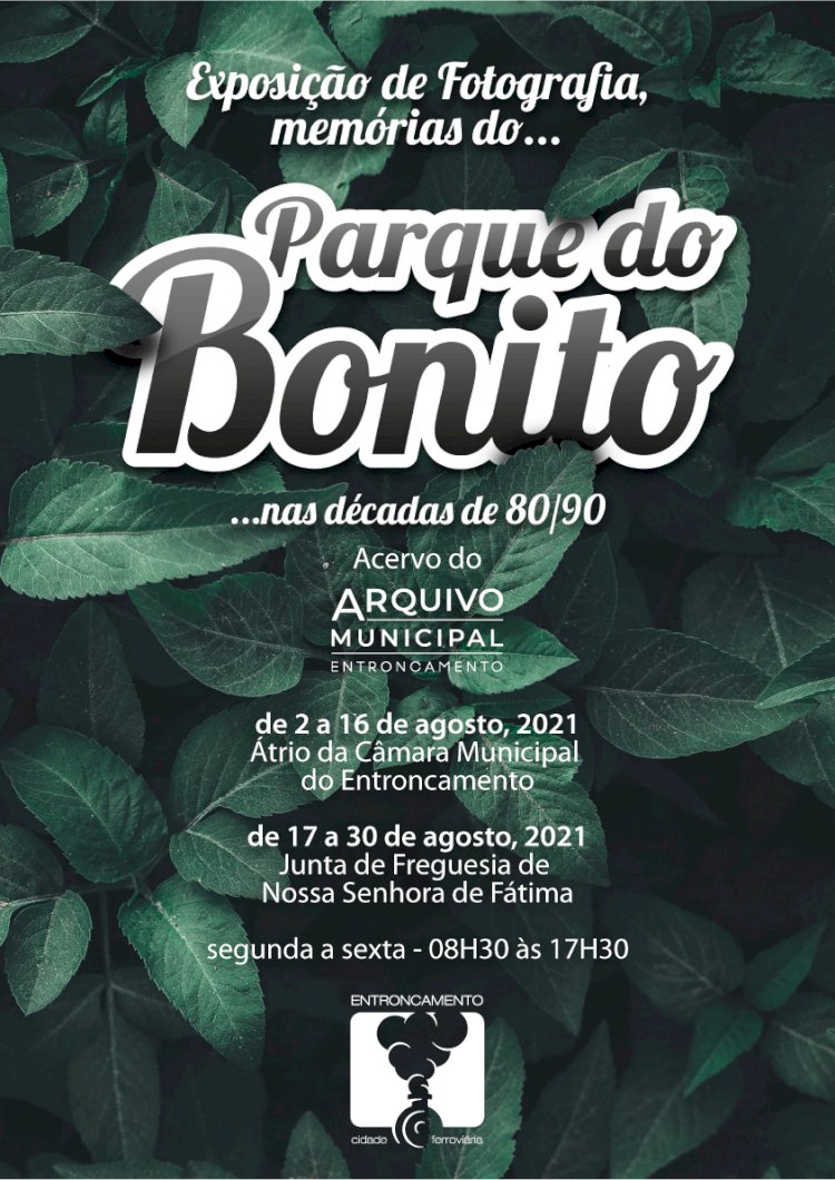 Exposição de fotografia “Memórias do Parque do Bonito nas décadas de 80/90”