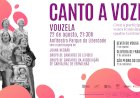Canto a Vozes em Vouzela a 22 de Agosto