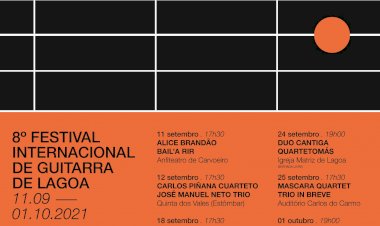 Lagoa apresenta o 8º Festival Internacional de Guitarra de Lagoa