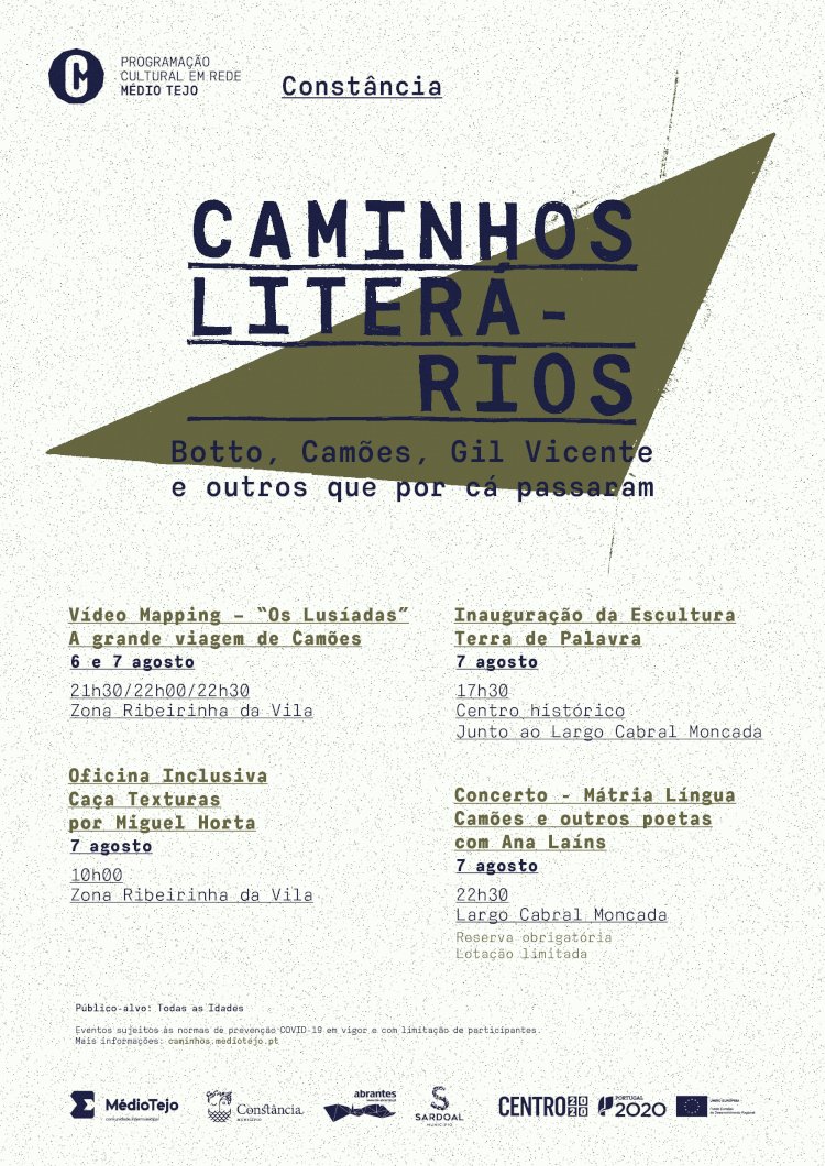 Abrantes, Constância e Sardoal apostam nos “Caminhos Literários"