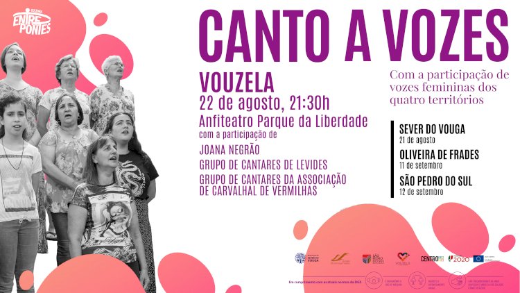 Canto a Vozes em Vouzela a 22 de Agosto