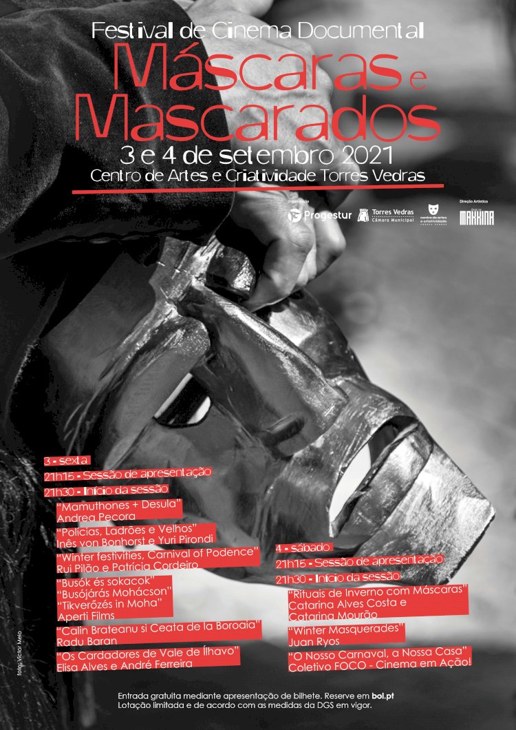 Festival de Cinema Documental Máscaras e Mascarados em Torres Vedras