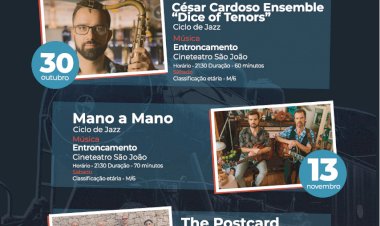 Cineteatro São João acolhe Ciclo de Jazz