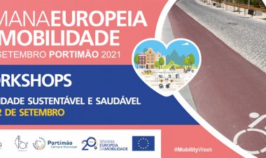Município de Portimão promove  workshops sobre mobilidade sustentável e saudável na Semana Europeia da Mobilidade