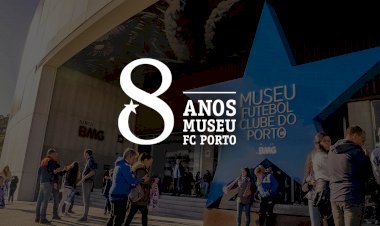 Sócios do FC Porto só pagam metade no 8.º aniversário do Museu