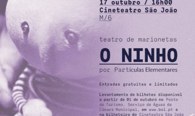 Teatro de Marionetas “Ninho” no Cineteatro São João