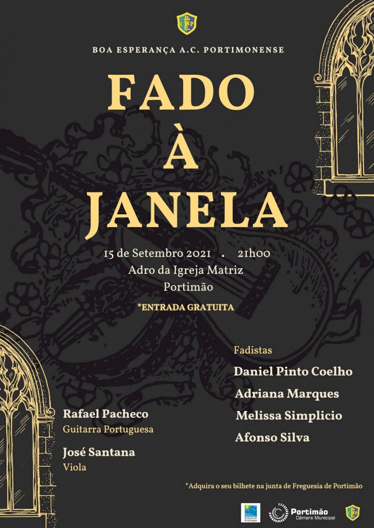 Fado volta a cantar-se à janela em pleno coração da cidade de Portimão