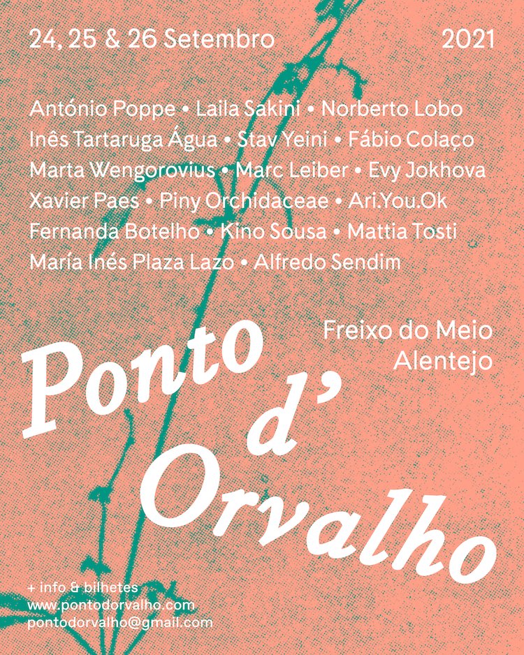 Ponto d'Orvalho acontece em Setembro para discussão ambiental através de intervenções artísticas