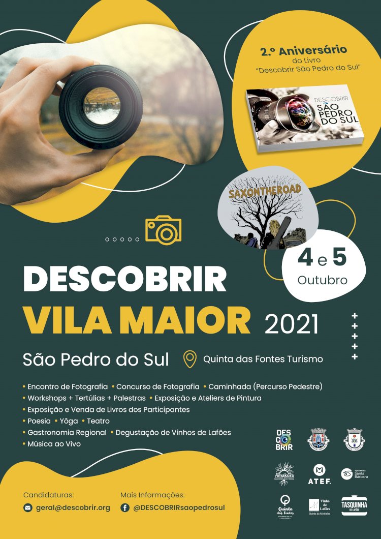 Vem aí o Descobrir VILA MAIOR 2021: O evento multicultural do ano