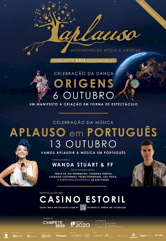 Casino Estoril recebe  Aplauso - Movimento de Apoio a Artistas