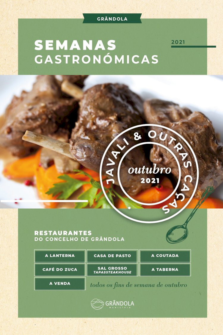 Semanas Gastronómicas do Javali e outras caças à mesa dos restaurantes de Grândola