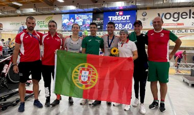 João Matias conquista a prata nos europeus de pista