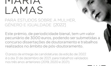 Prémio Maria Lamas 2022 em Torres Novas